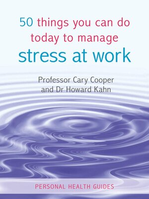 cover image of 50 Things You Can Do Today to Manage Stress at Work